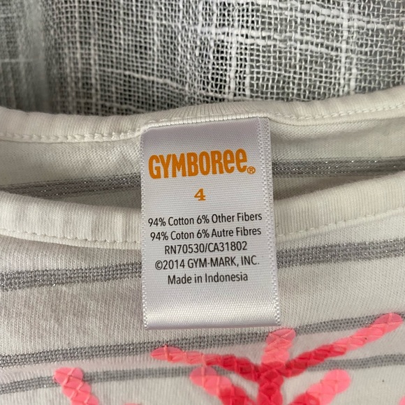 Gymboree Sequin Snowflake top 5t - Picture 4 of 4